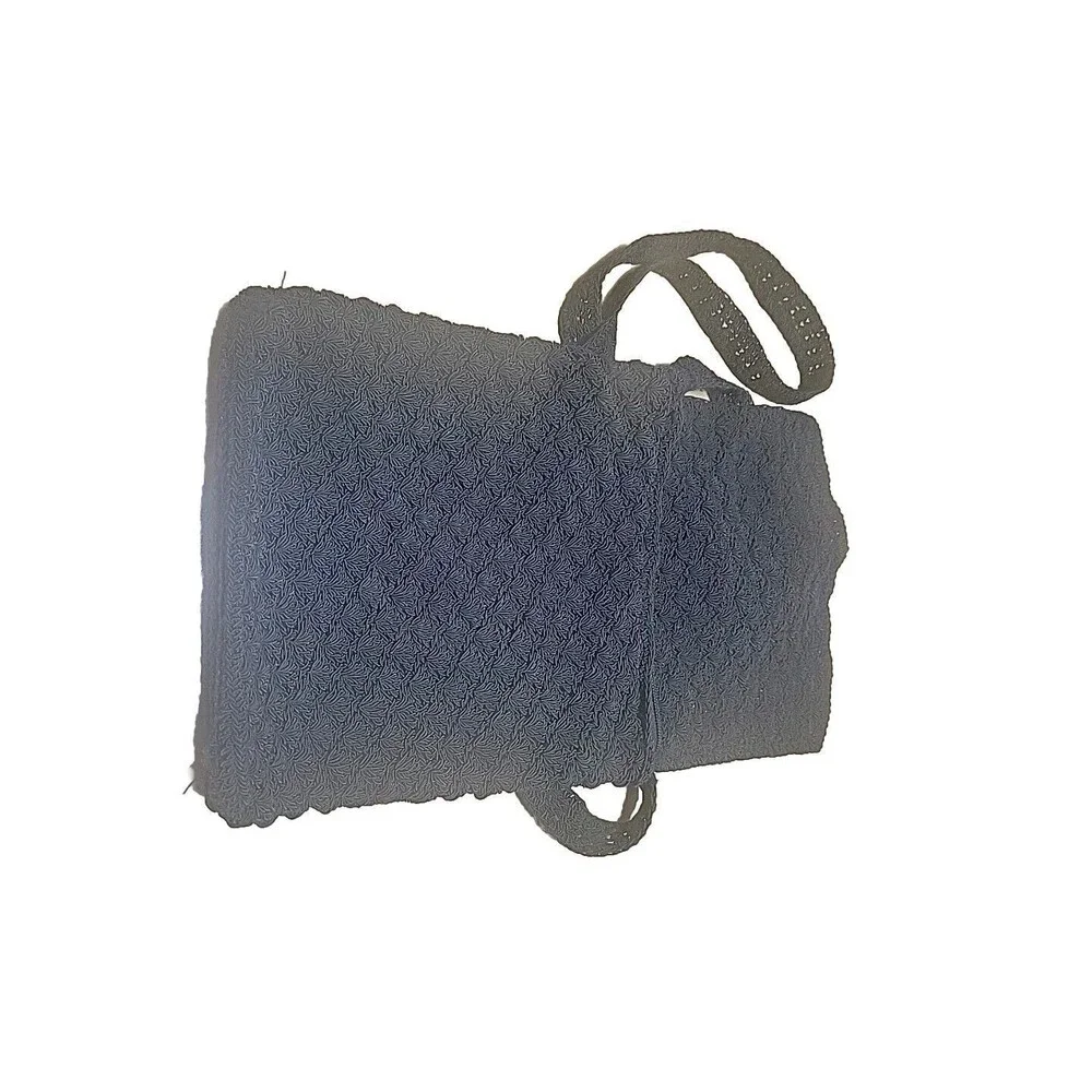 Womens‎ Crochet Black Purse Handebag Woven
